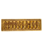 Brass Vishnu Dashavataram Wall Hanging | 13" Superfine Art | 2.1kg Sacred Masterpiece | Handcrafted Temple Design | Jaipurio